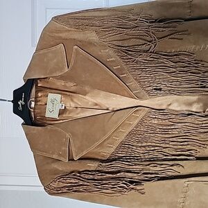 Scully suede fringe coat